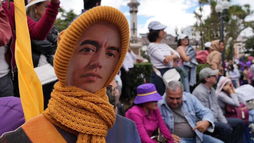 "¡Viva Daniel Noboa!", gritan seguidores de presidente de Ecuador por su nueva investidura