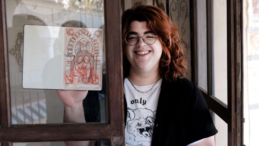 Cynthia Veneno, ilustradora del Orgullo andaluz 2023: "Hay mucho miedo a representar otras realidades"