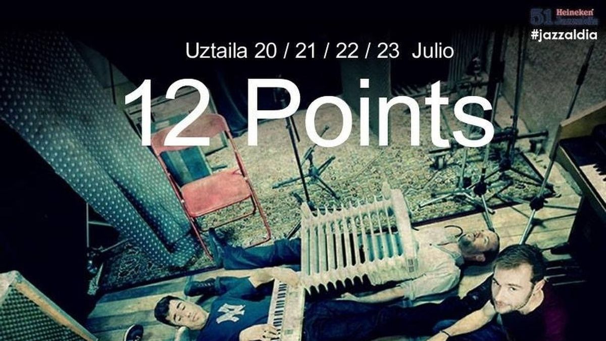 El festival europeo de jóvenes talentos del jazz 12 Points celebra su décima edición en San Sebastián