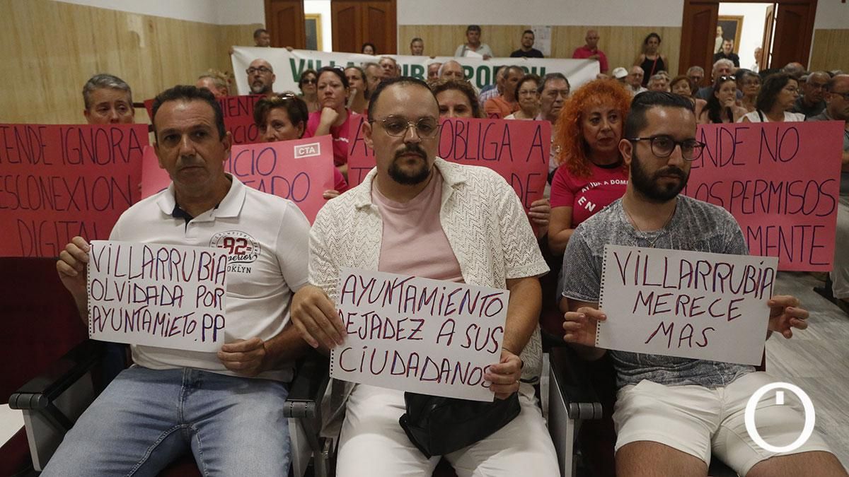 Piden al alcalde de Córdoba que se disculpe con los vecinos de Villarrubia "por su actitud prepotente"