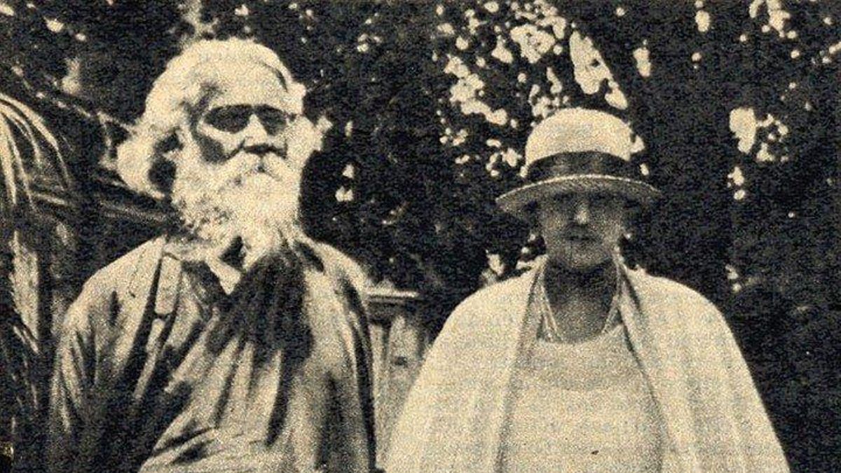 Tagore y  Victoria Ocampo.