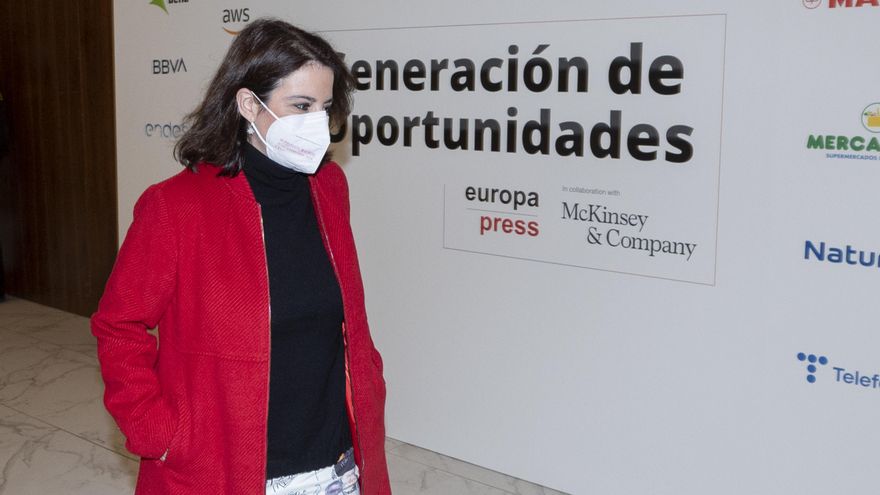 La vicesecretaria general del PSOE, Adriana Lastra.