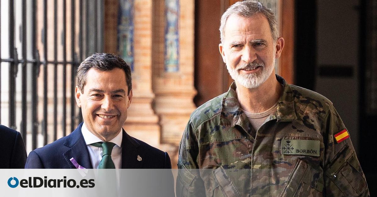 La entrega del galardón que el rey iba a dar a Moreno será tras las elecciones por la denuncia de Adelante Andalucía