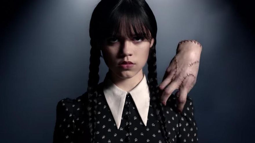 Primer avance de 'Miércoles', la serie de Tim Burton y Netflix sobre 'La Familia Addams' con Jenna Ortega