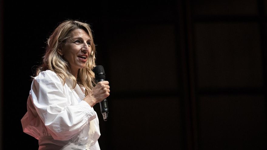 La vicepresidenta segunda, Yolanda Díaz