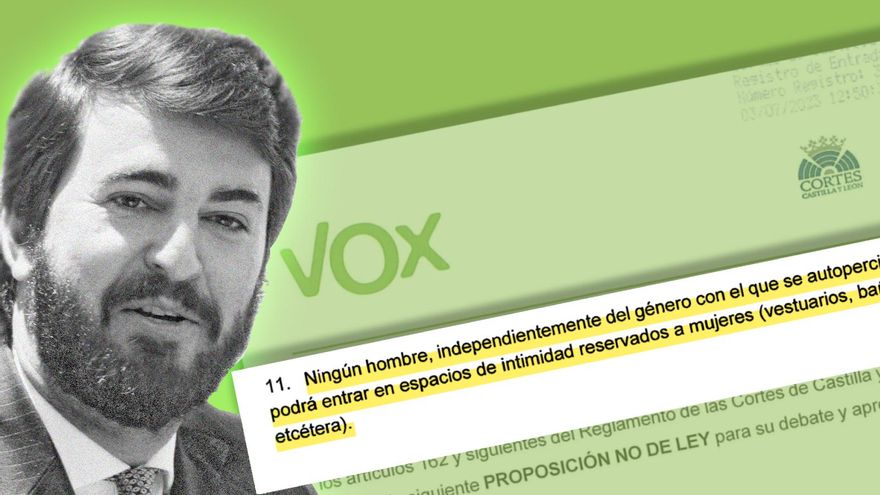 Vox quiere que las Cortes de Castilla y León voten una proposición que llama "hombres" a las mujeres trans