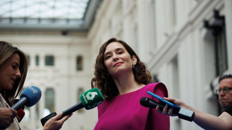 La presidenta de la Comunidad de Madrid, Isabel Díaz Ayuso.