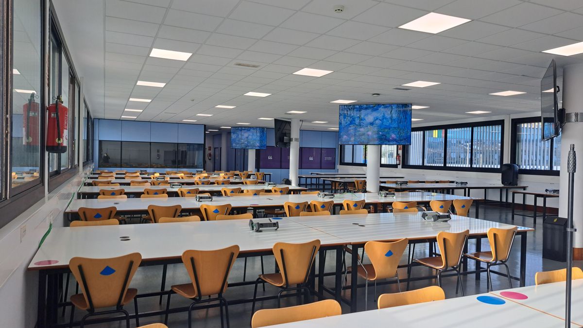 Salas de estudio del Edificio de Servicios al Alumnado ULL-CajaCanarias