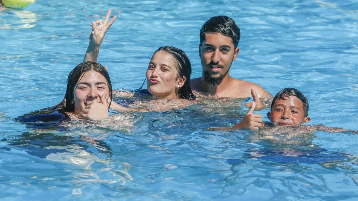 Apertura de la piscina de la Fuensanta