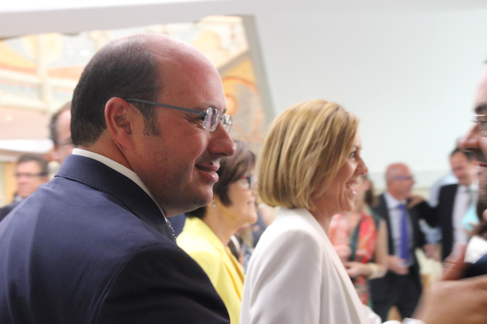 Pedro Antonio Sanchez y Dolores de Cospedal / PSS