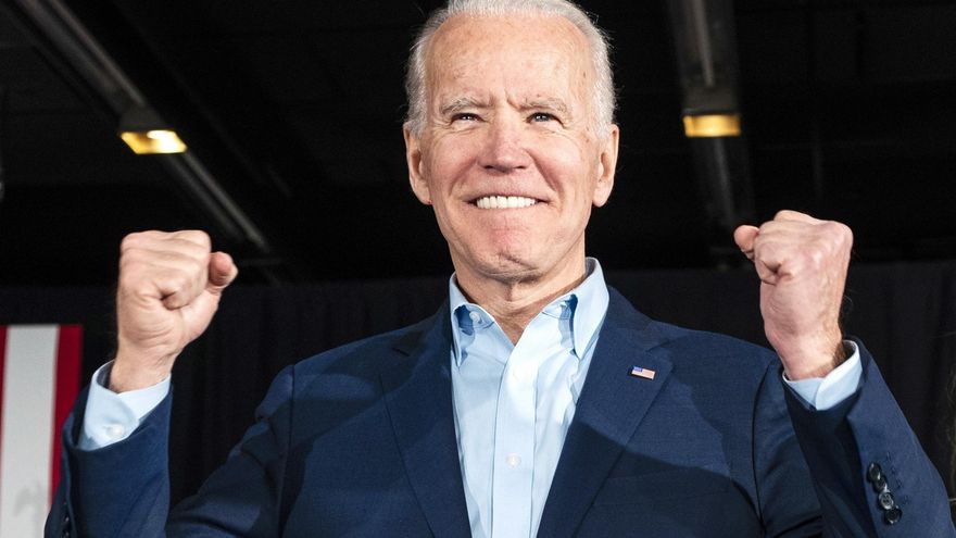 En la imagen, el candidato demócrata e la Presidencia de EE.UU., Joe Biden. EFE/Jim Lo Scalzo/Archivo