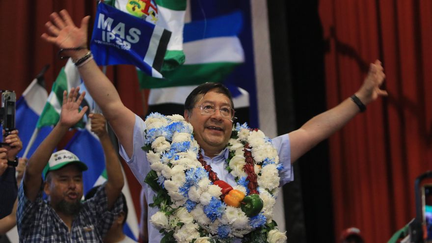 Luis Arce dice que "el MAS no está muerto" y que vencerá a la "derecha" en las elecciones