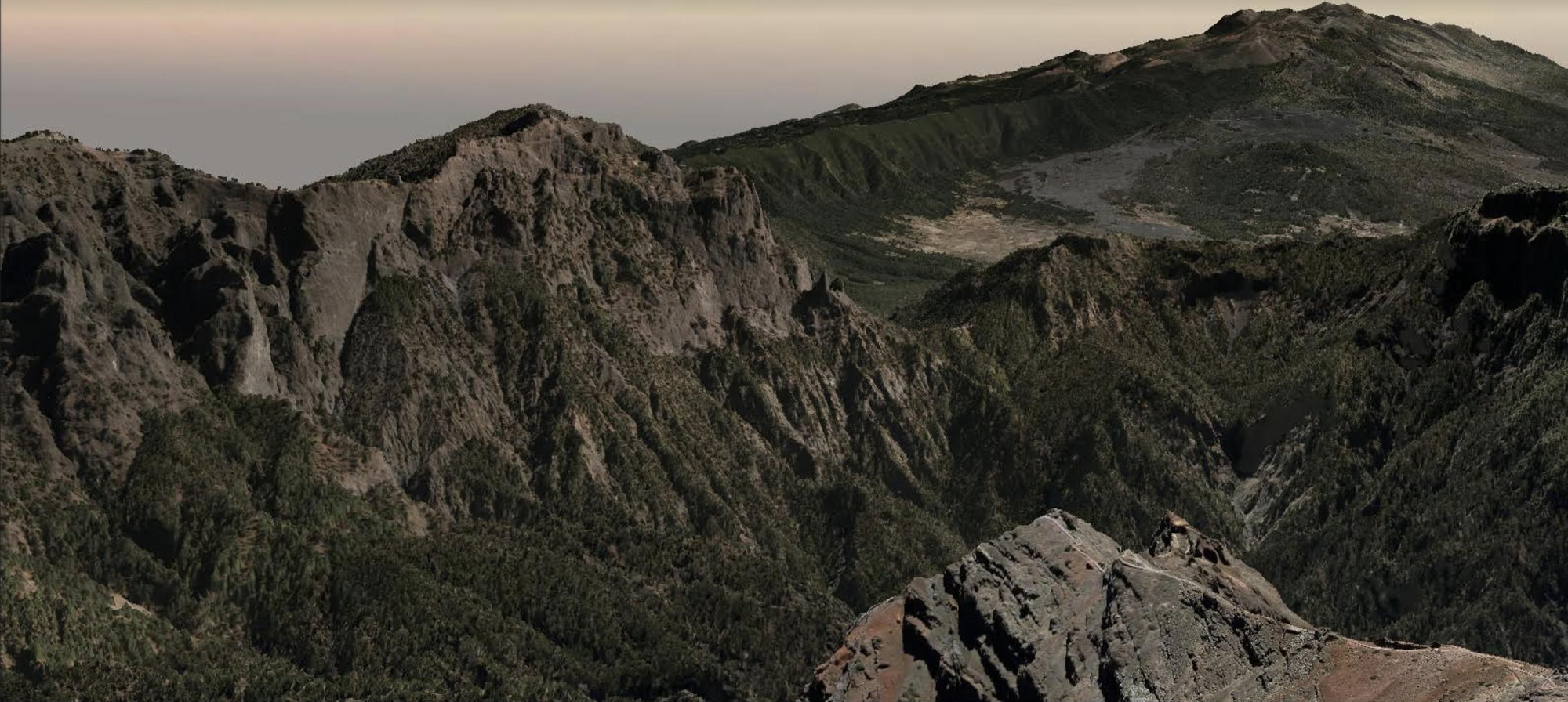 Imagen de archivo de la zona del Espigón del Roque de Los Muchachos.