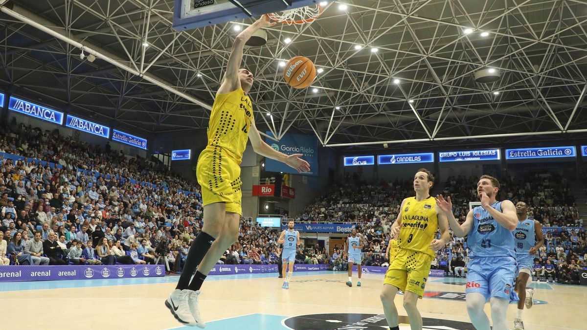 Shermadini y Doornekamp lideran el triunfo de La Laguna Tenerife