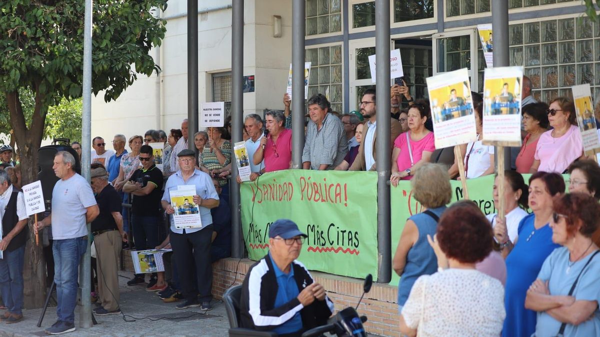 Imagen de la manifestación en Villarrubia