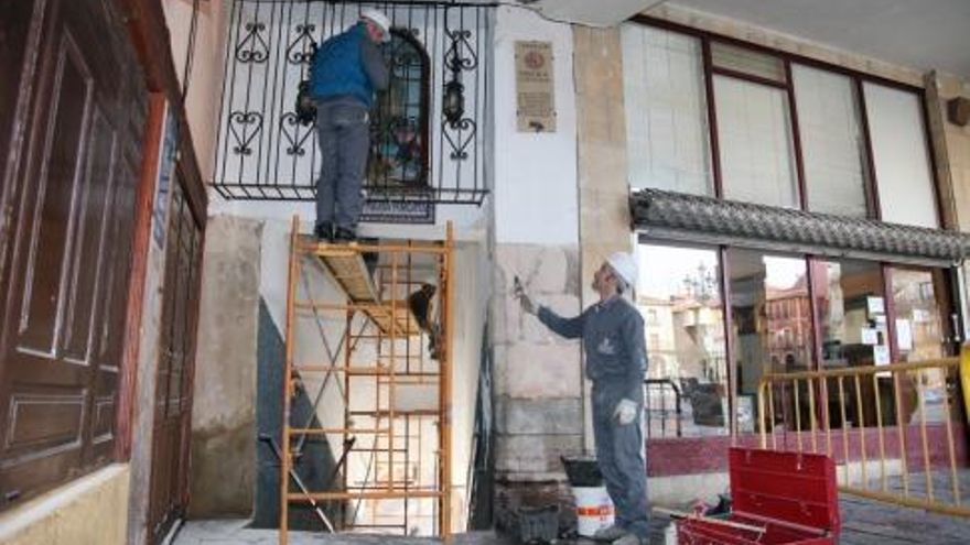 Restauración Inmaculada Plaza Mayor