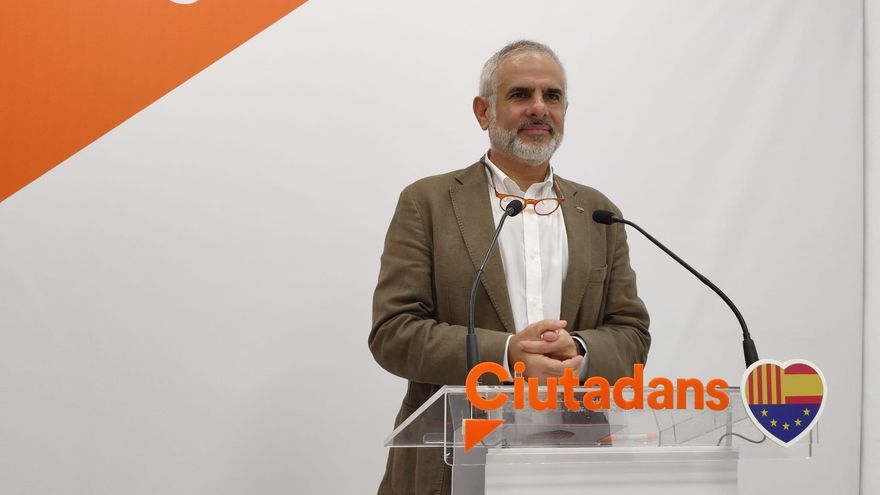 El presidente de Cs de Catalunya, Carlos Carrizosa.