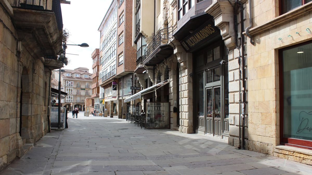 Calle Mayor de Reinosa.
