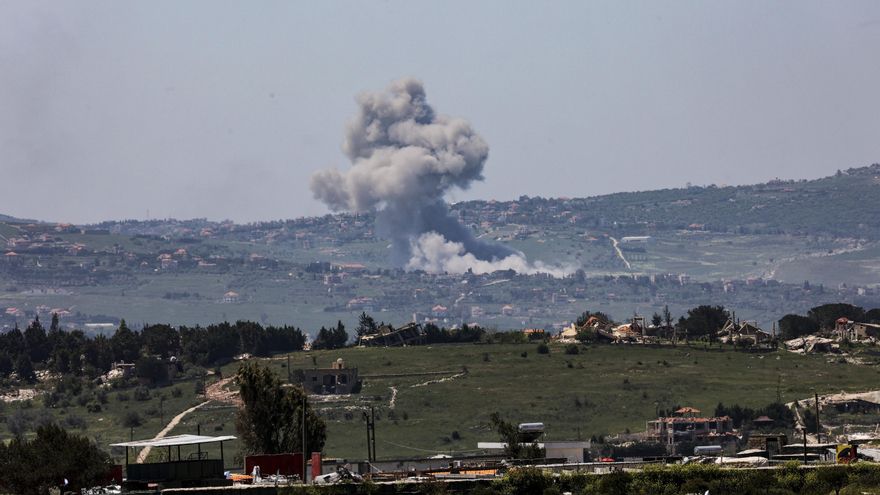 Consecuencias de los ataques israelíes en el sur de Líbano.