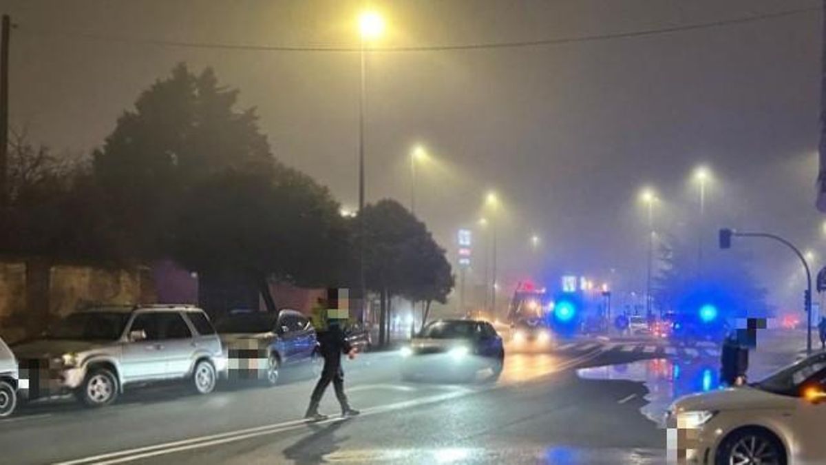 Imagen de archivo de la Policía Local en la avenida Alcalde Miguel Castaño, cerca de la rotonda con Fernández Ladreda.