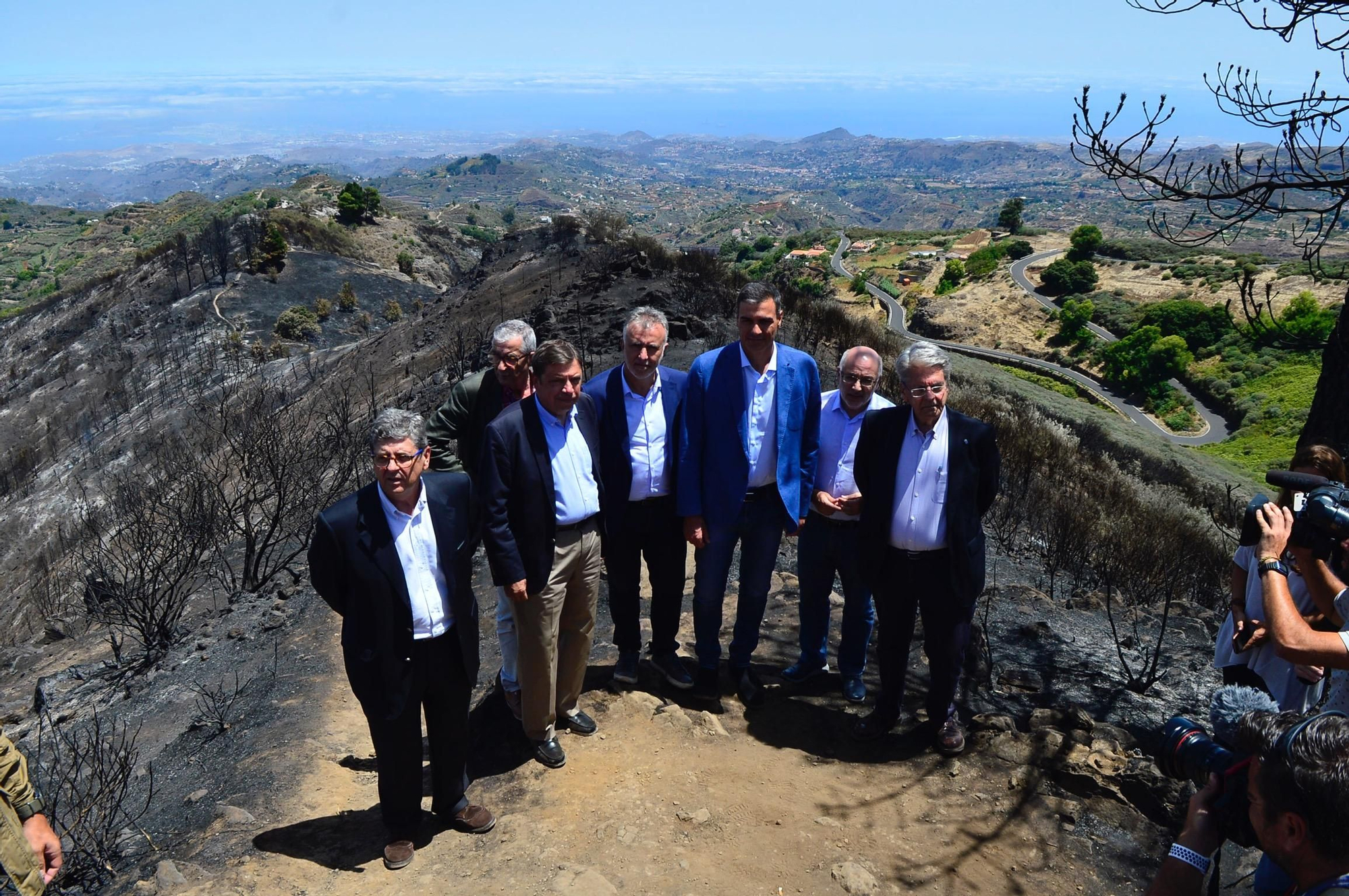 Visita de Pedro Sánchez a Gran Canaria. (Ángel Sarmiento)