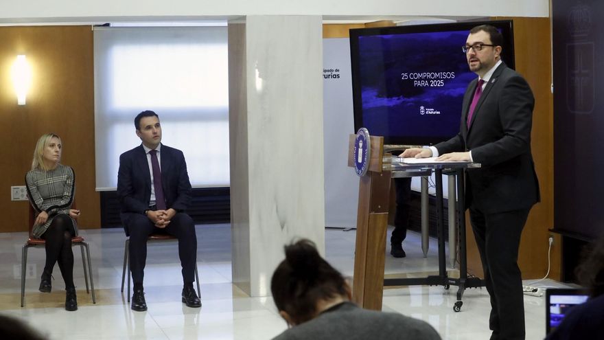 Barbón asume 25 compromisos para 2025: apoyo a vivienda, impulso al desafío demográfico y modernización sanitaria