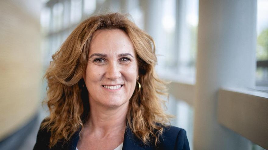 La eurodiputada de Sumar Estrella Galán.