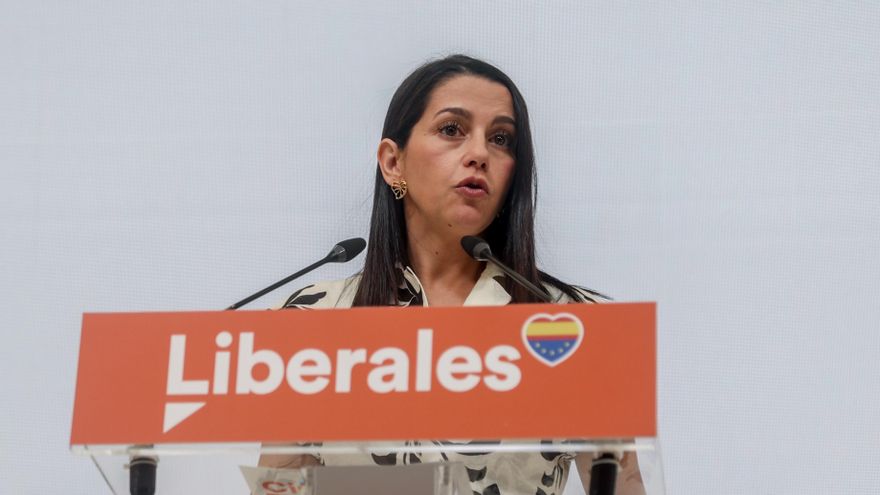 La presidenta de Ciudadanos, Inés Arrimadas.