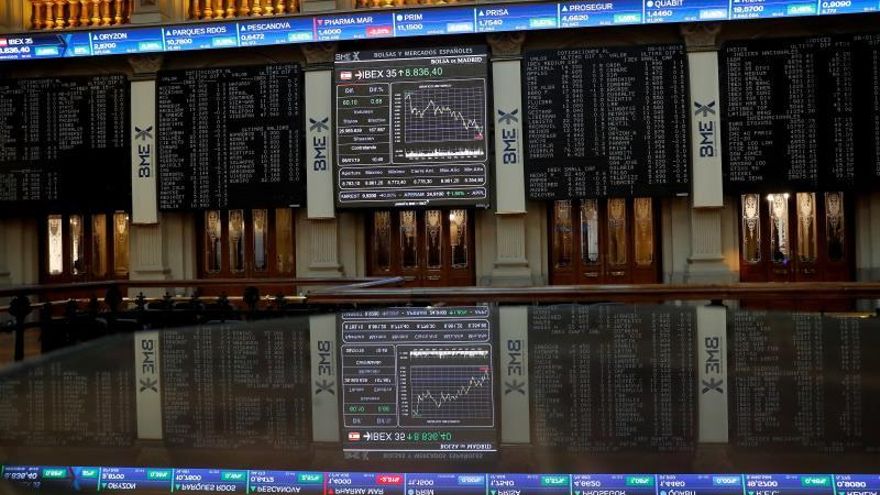 EL IBEX 35 sube un 0,29 % tras la apertura y alcanza los 8.882 puntos