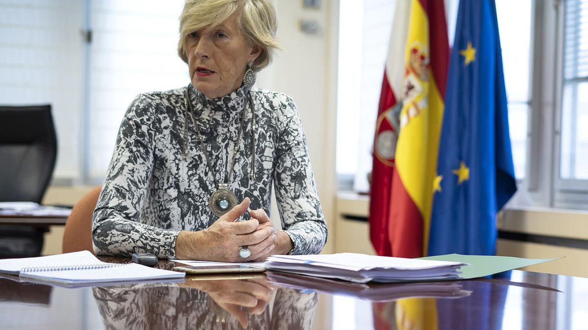 La consejera de Educación, Formación Profesional y Turismo, Marina Lombó. | JOAQUÍN GÓMEZ SASTRE