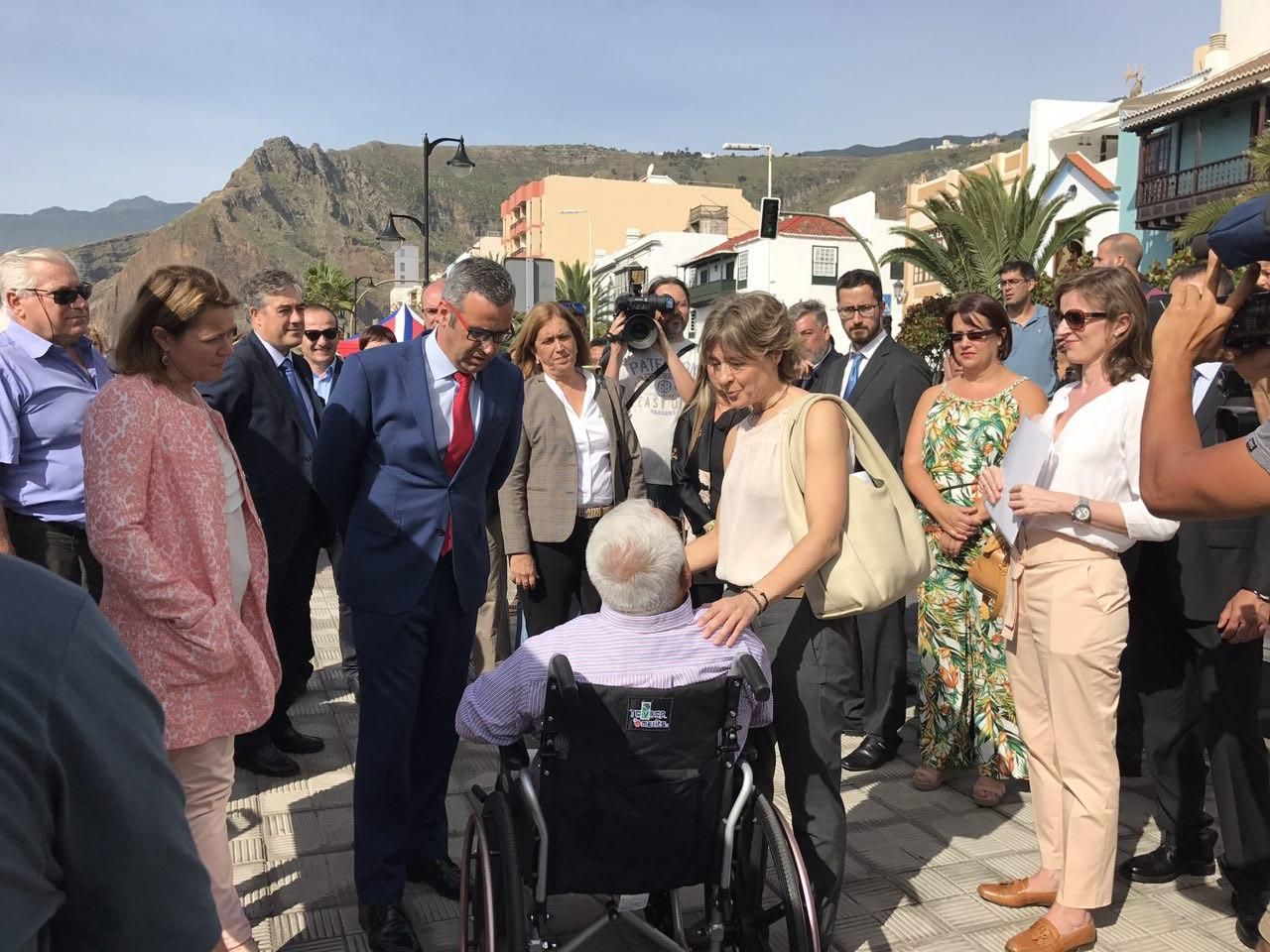 Inauguración de la playa de Santa Cruz de La Palma