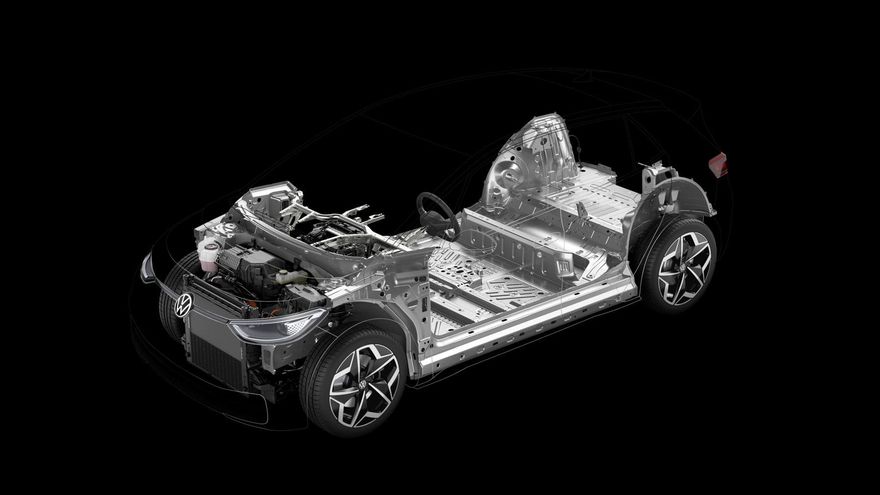 Esquema eléctrico del Volkswagen ID.3.