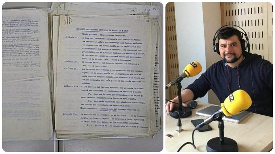 Descubren un proyecto de autonomía de Asturias con la Región Leonesa redactado durante la Guerra Civil