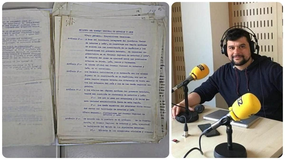 El proyecto de 'Estatuto Regional de Asturias y la Región Leonesa' fue descubierto por Pablo Marcilla Cuevas.