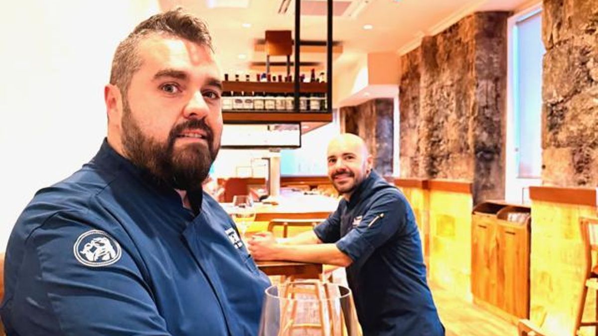 Miguel y Alberto, de Camino al Jamonal.