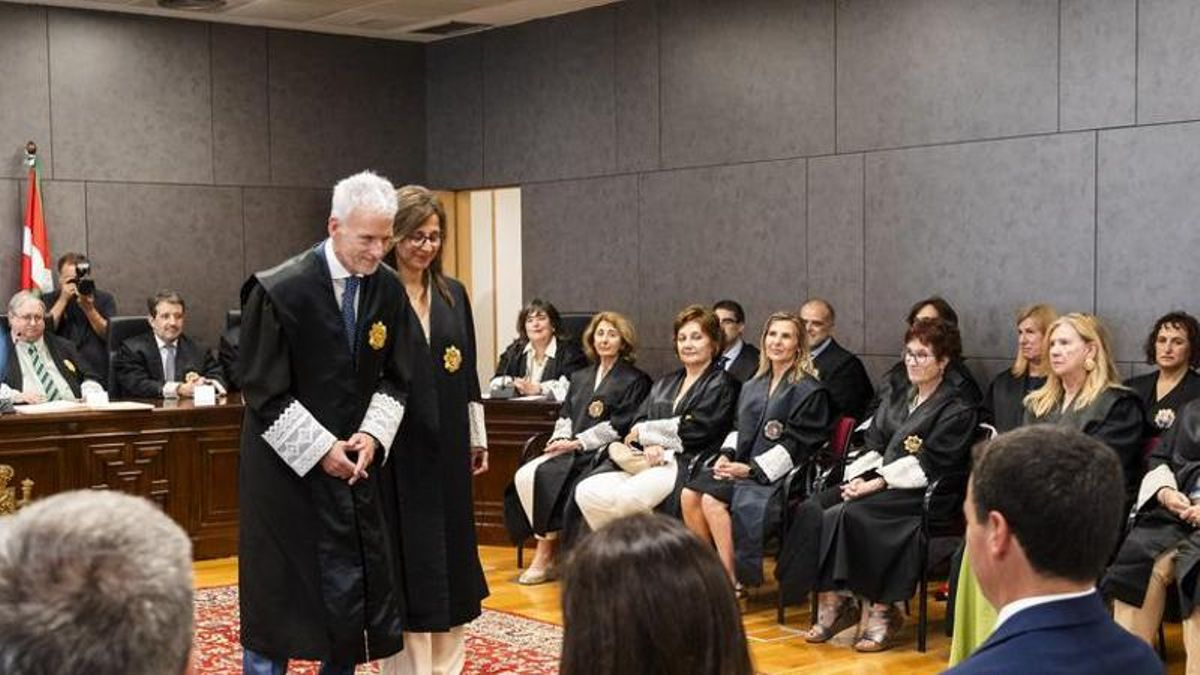 Subijana inicia un segundo mandato al frente del Superior vasco y promete una Justicia más cercana