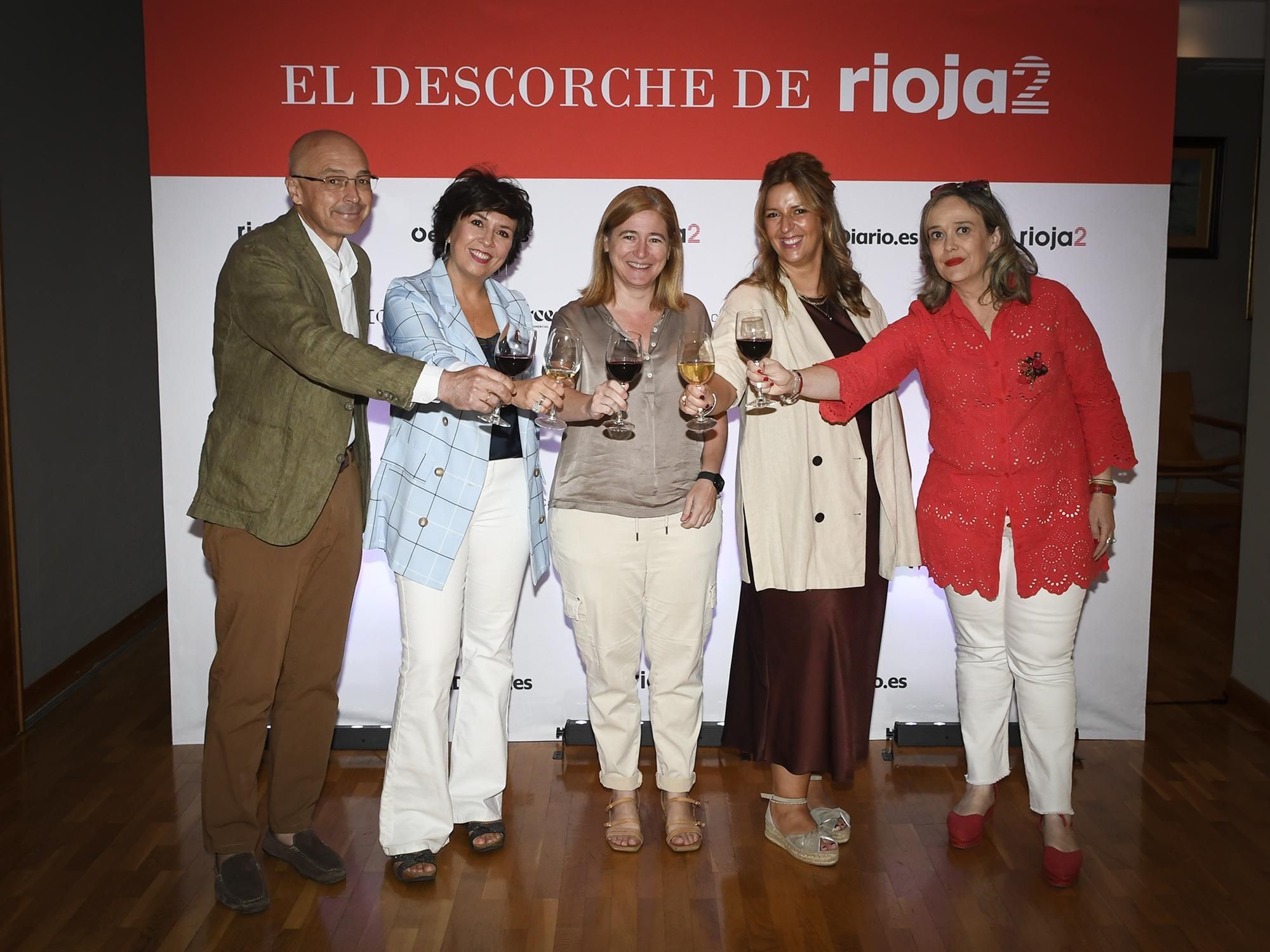 La consejera de Agricultura, Noemí Manzanos, y miembros de su equipo