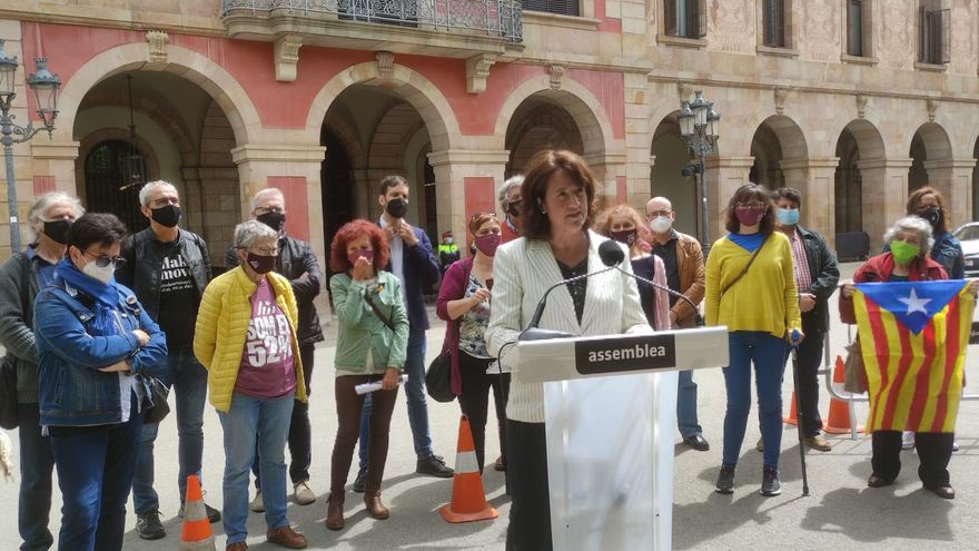 La presidenta de la ANC, Elisenda Paluzie.