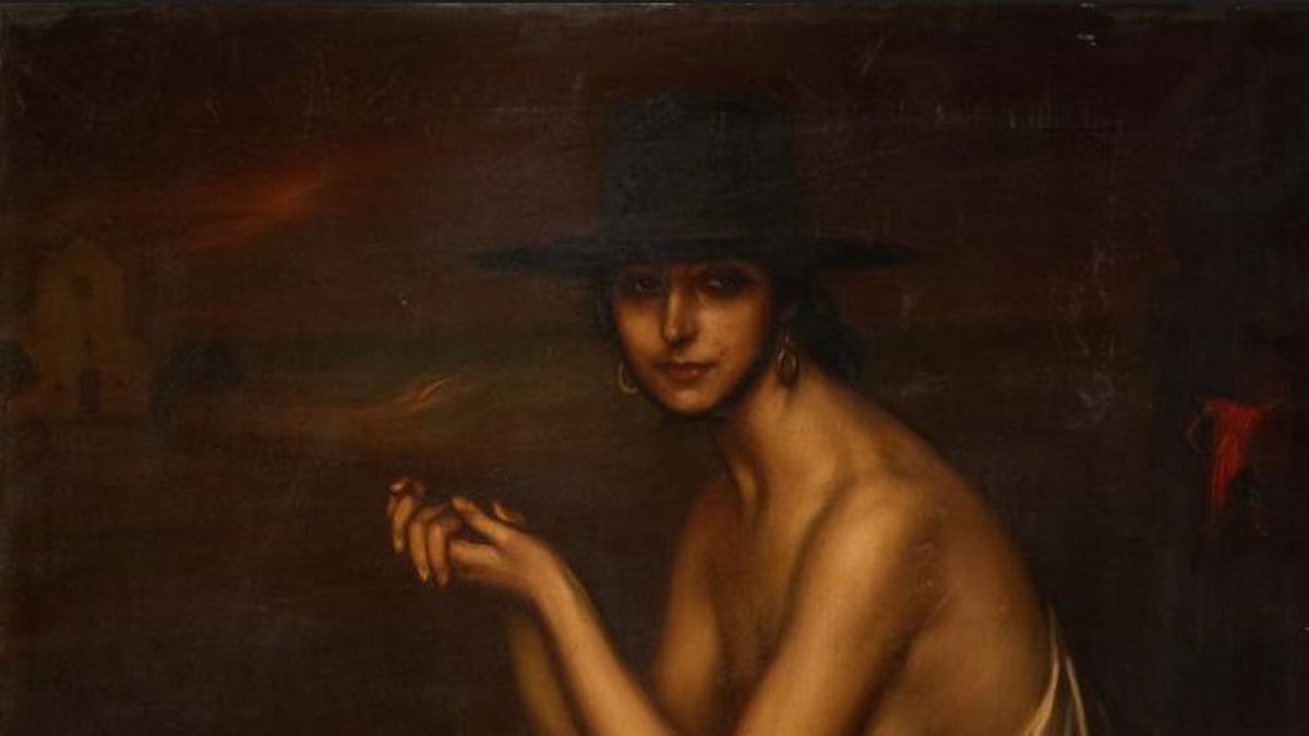 Vendido en Londres por 140.000 euros un cuadro de Julio Romero de Torres que se subastó pensando que era falso