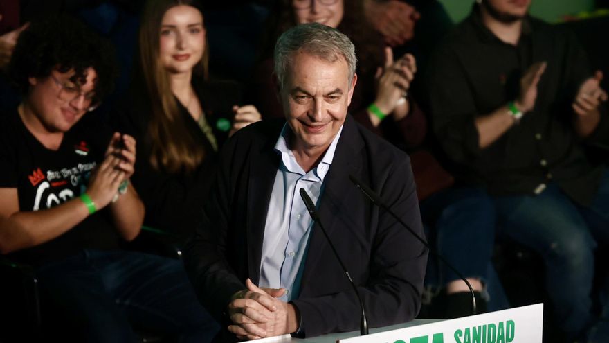El expresidente del Gobierno José Luis Rodríguez Zapatero.