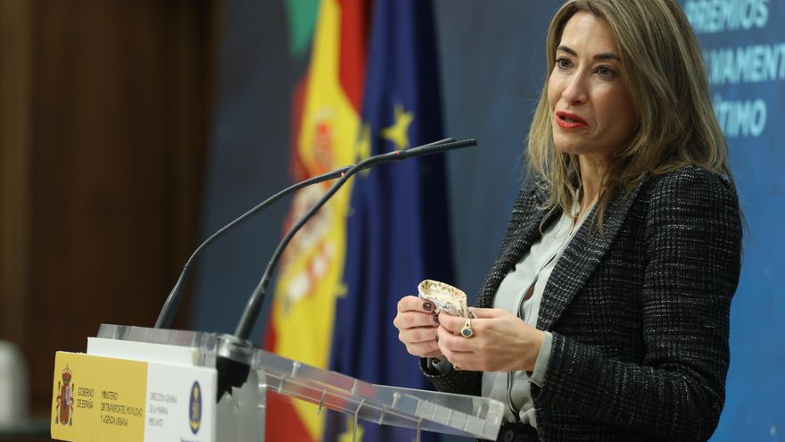 La ministra de Trasportes, Movilidad y Agenda Urbana, Raquel Sánchez, en una imagen de archivo. EFE / Kiko Huesca.