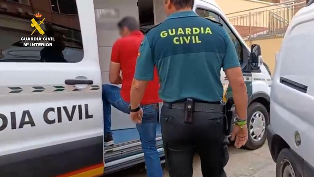 El hombre detenido este miércoles como presunto autor de la muerte por arma blanca de su suegra puesto a disposición del juzgado de guardia por efectivos de la Guardia Civil
