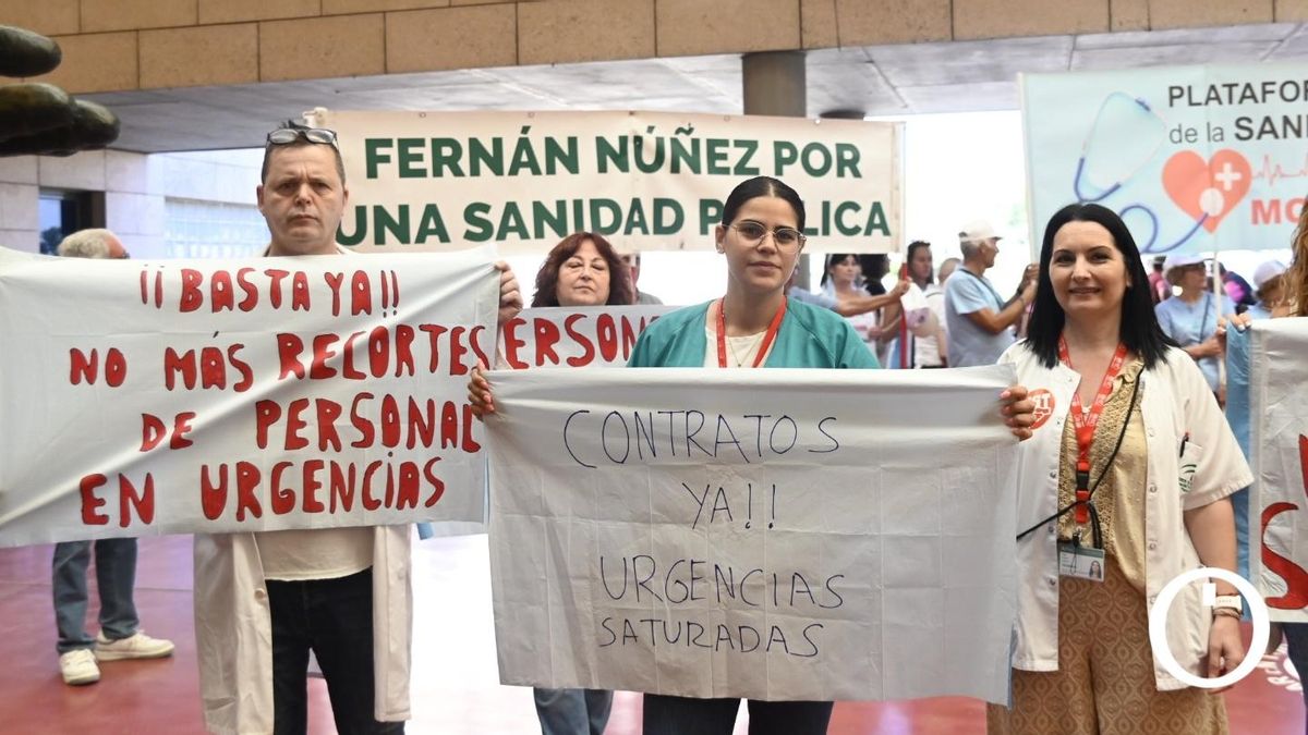 Manifestación 'Salvemos el Hospital Reina Sofía '