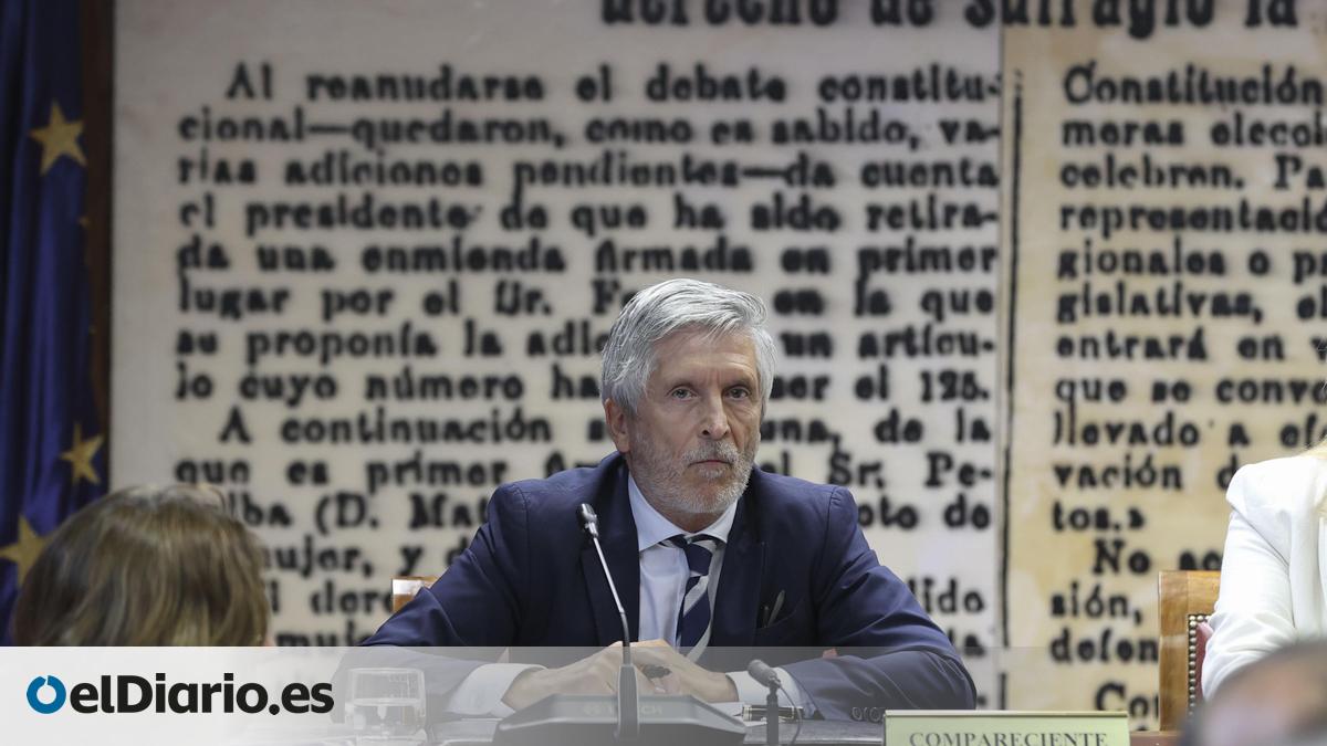 Marlaska sitúa la trama de Leire Díez "fuera de Interior", respalda a Mercedes González y duda de las presiones a la UCO