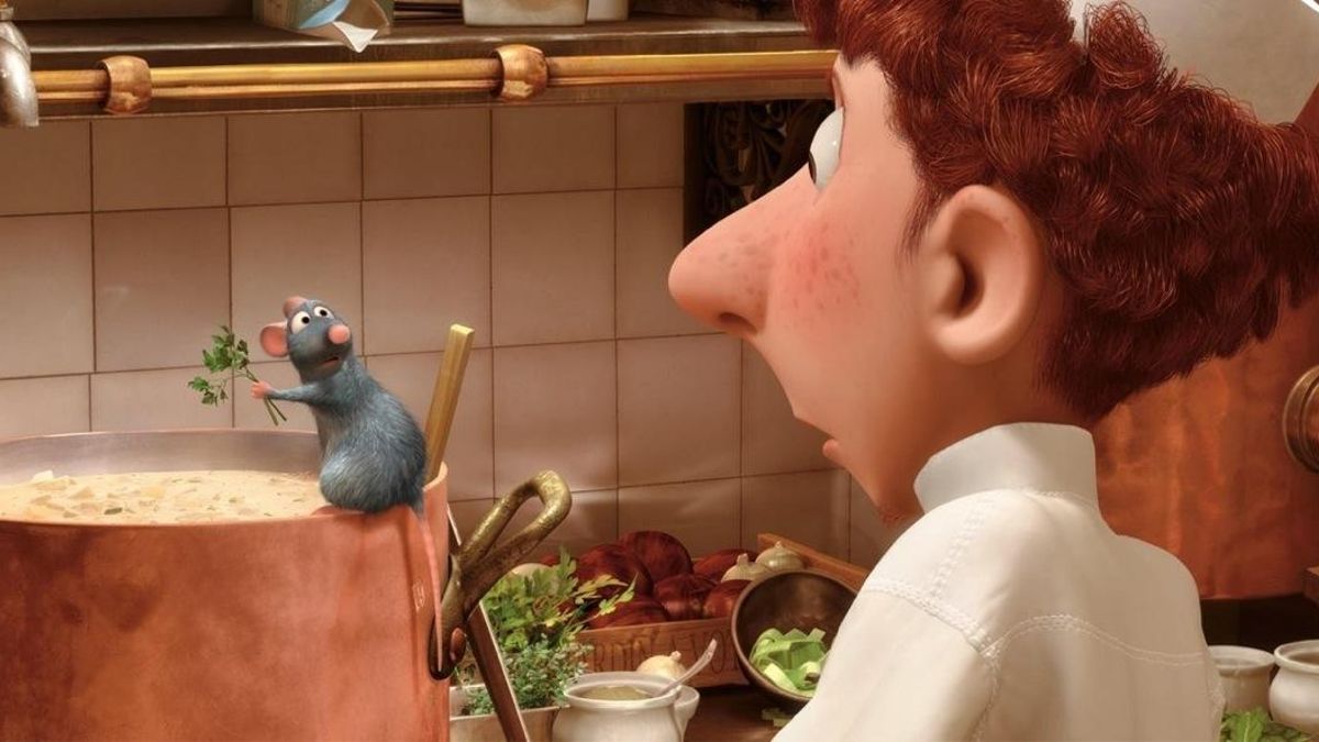 Fotograma de la película Ratatouille.