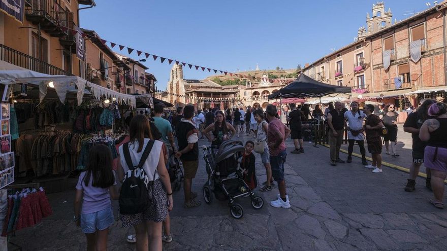 Una feria en Segovia.