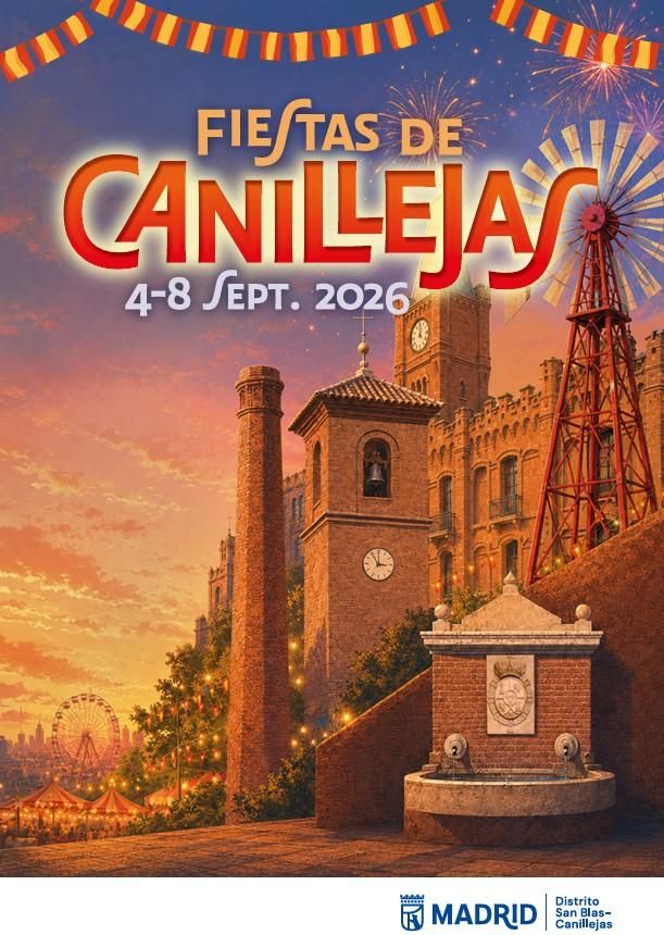 Cartel de las Fiestas de Canillejas 2026