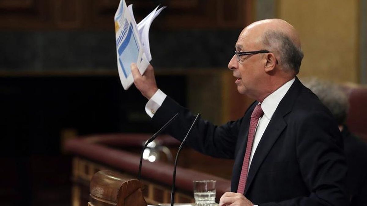 El ministro de Hacienda, Cristóbal Montoro