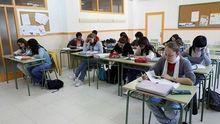 Alumnos de Bachillerato en un instituto.