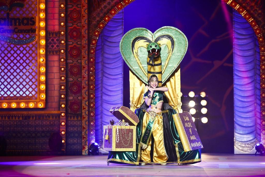 Gala de la Reina Infantil del Carnaval de 'Las mil y una noches'. FOTO: LpaCarnaval